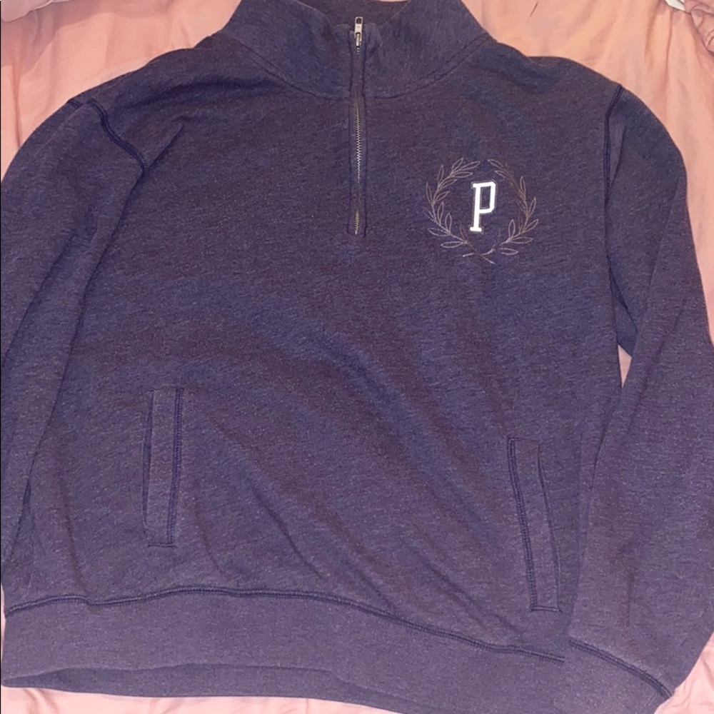 VS Pink Quarter ZIP